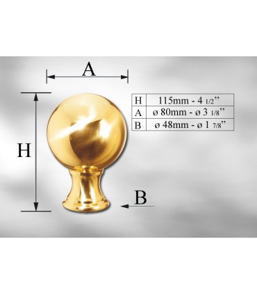 Elément décoratif pour départ de rampe d'escalier
