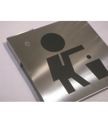Pictogramme inox 150 x 150 mm