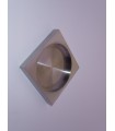 Poignée carrée a coller inox brossé Poignée carrée a coller inox brossé