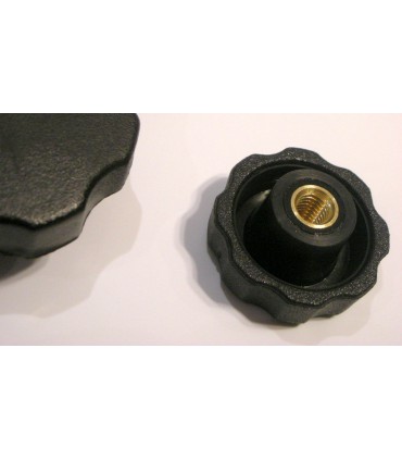 Bouton nylon insert laiton