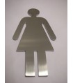 Pictogramme découpé femme