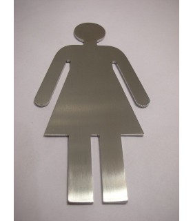 Pictogramme découpé femme