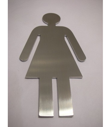 Pictogramme découpé femme