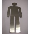 Pictogramme découpé homme