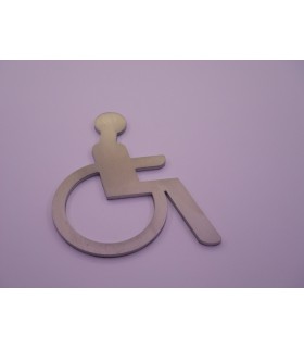 Pictogrammes découpés handicapé Ht.120 mm