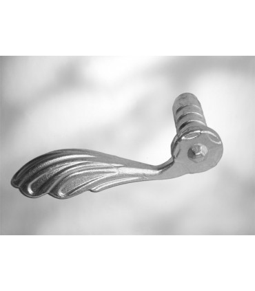 Poignée béquille fer forgé a gauche