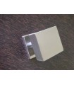Bouton fixe inox carré de 50 mm Bouton fixe inox carré de 50 mm