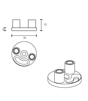 GUIDE SOL POUR PORTE VERRE