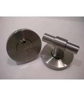 INOX 304 Brillant Divers Rosaces Rondes à condamnation avec Voyant INOX 304 Brillant Divers Rosaces Rondes à condamnation avec Voyant