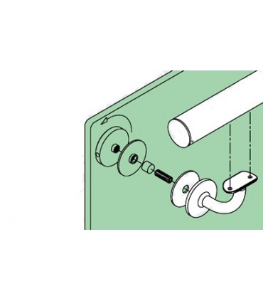 Support de main courante série 113 technique