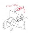 Support de main courante série 119 technique