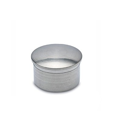 Bouchon bombé inox brossé