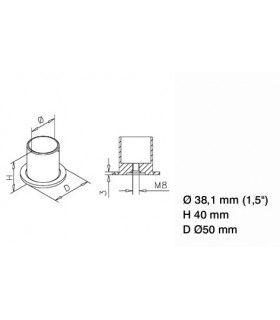 Embase fixation invisible technique