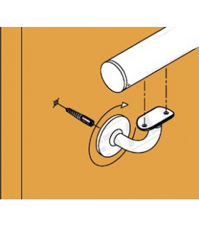 Support de main courante série 112