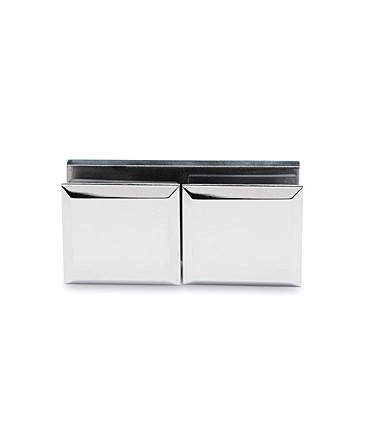 Fixation verre / verre 180° brillant