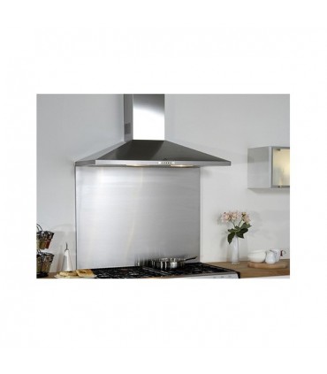 Crédence inox hauteur 100 mm