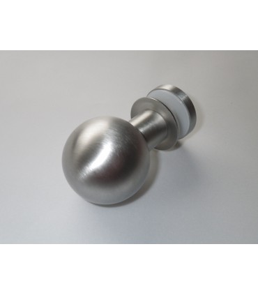 Poignée sphére inox brossé