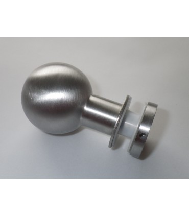 Poignée sphére inox brossé