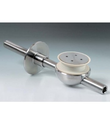 Support variable pour étagère en verre 