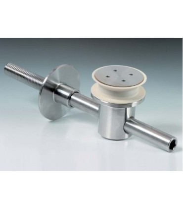 Support variable pour étagère en verre