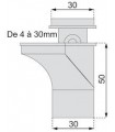 Support d'étagère série 533 par Mafos technique