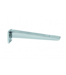 Support d'étagère sur platine protectan chromé brillant Support d'étagère sur platine protectan chromé brillant