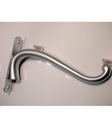 Support d'étagère série S.351 nickel satiné