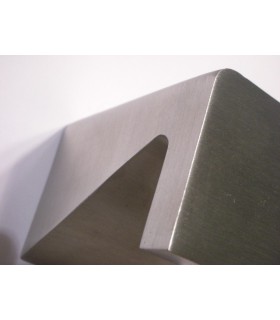 Bouton a encoche inox aisi 316 finition brossé