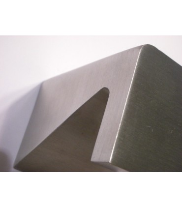 Bouton a encoche inox aisi 316 finition brossé