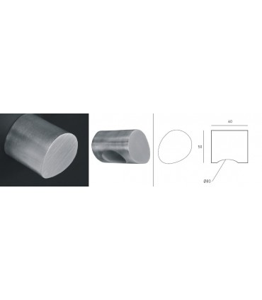 Bouton a encoche série Ergo forme