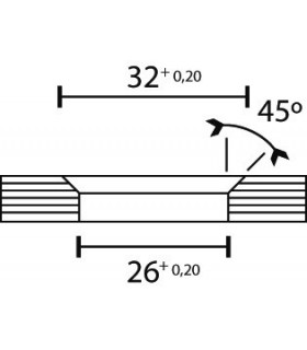Raccord verre / verre Raccord verre / verre