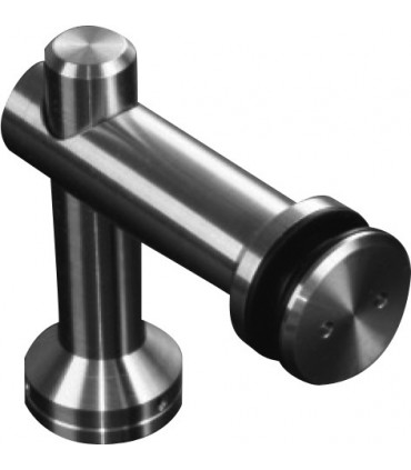 Fixation mur / verre