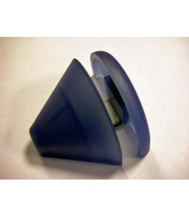 Support d'étagère en polypropylène bleu