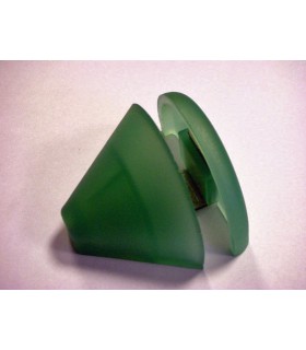 Support d'étagère en polypropylène vert Support d'étagère en polypropylène vert