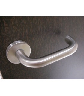 Poignée béquille double coude