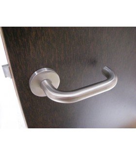 Poignée béquille double coude