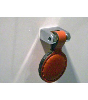 Bouton cuir articulé