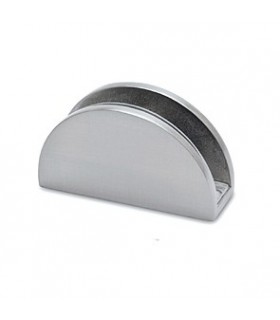 Support demi rond pour étagère en verre Support demi rond pour étagère en verre