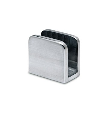 Support carré pour étagère en verre