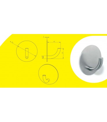 Patère Eccentric Hook