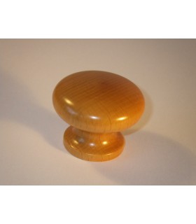 Bouton bois Hêtre vernis transparent Bouton bois Hêtre vernis transparent
