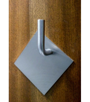 Patère Eccentric carré plein