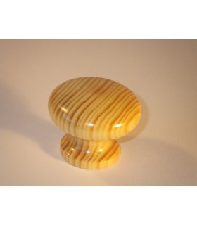 Bouton bois Pin vernis tansparent Bouton bois Pin vernis tansparent