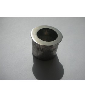 Poignée cuvette inox Ø 29