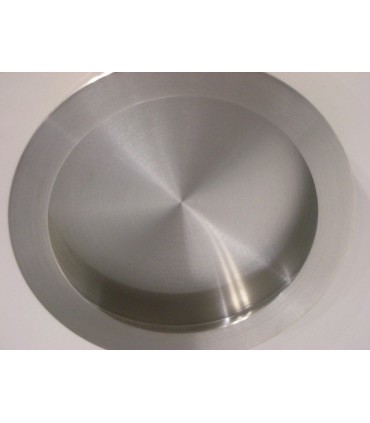 Poignée cuvette inox Ø 110