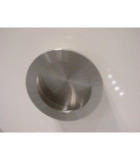 Poignée cuvette inox Ø 70