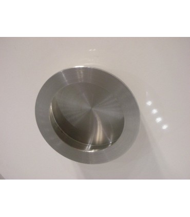 Poignée cuvette inox Ø 70