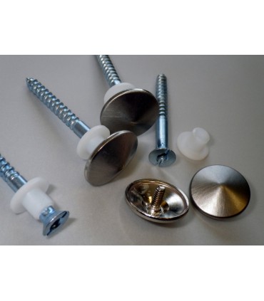 Kit de fixation pour miroir percé