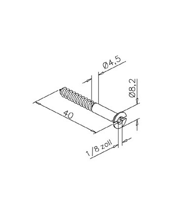 Kit de fixation pour miroir percé