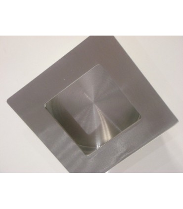 Poignée cuvette inox 70 x 70